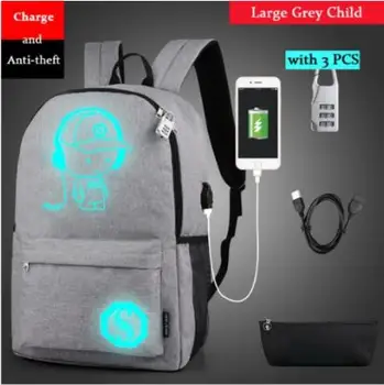 Fashion Backpacks Student Luminous Animation School Bags For Boy Girl Teenager USB Charge Computer Anti-theft Laptop Back pack
Fashion Backpacks Student Luminous Animation School Bags For Boy Girl Teenager USB Charge Computer Anti-theft Laptop Back pack