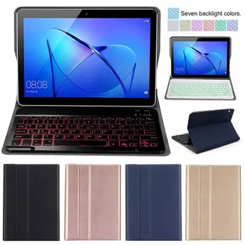 Suitable for Huawei flat matepadpro10.8/m6m5/5/t5 seven color backlight Bluetooth keyboard detachable Bluetooth protective cover
Suitable for Huawei flat matepadpro10.8/m6m5/5/t5 seven color backlight Bluetooth keyboard detachable Bluetooth protective cover