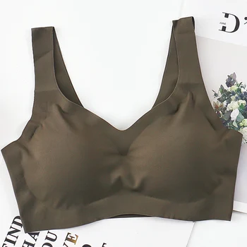 Women Seamless Wireless Comfort Bra Removable Cup No Steel Ring Bra SEC88
Women Seamless Wireless Comfort Bra Removable Cup No Steel Ring Bra SEC88