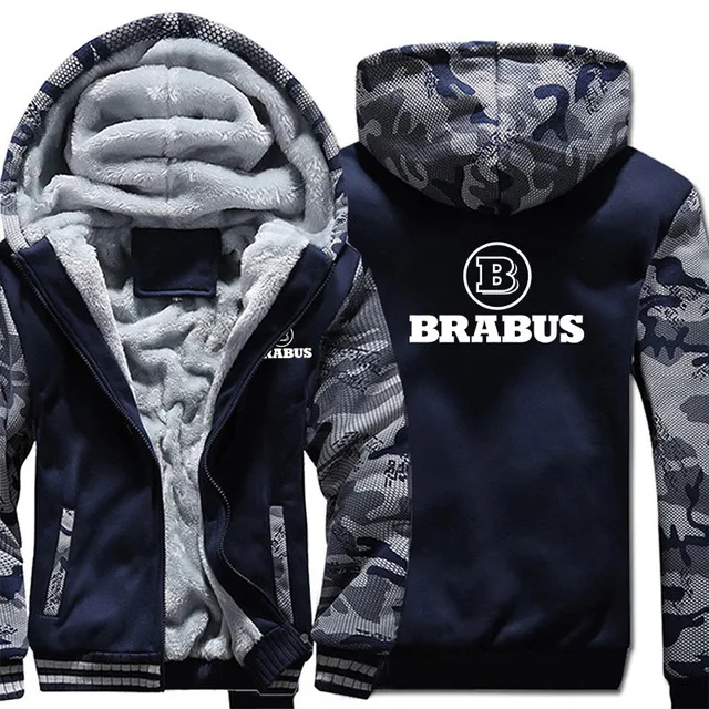 Winter Men Coat Fashion Camouflage BRABUS sweatshirt Hooded Coat Male Thicken Jacket Tops
Winter Men Coat Fashion Camouflage BRABUS sweatshirt Hooded Coat Male Thicken Jacket Tops