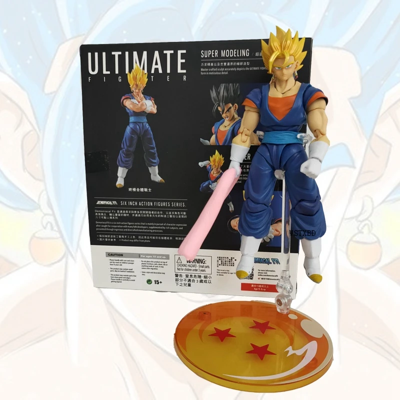 

Demoniacal Fit Dragon Ball Z DBZ shf SSJ Ultimate Fighter Goku Vegeta Vegetto Toy Action Figure Figurals Brinquedos