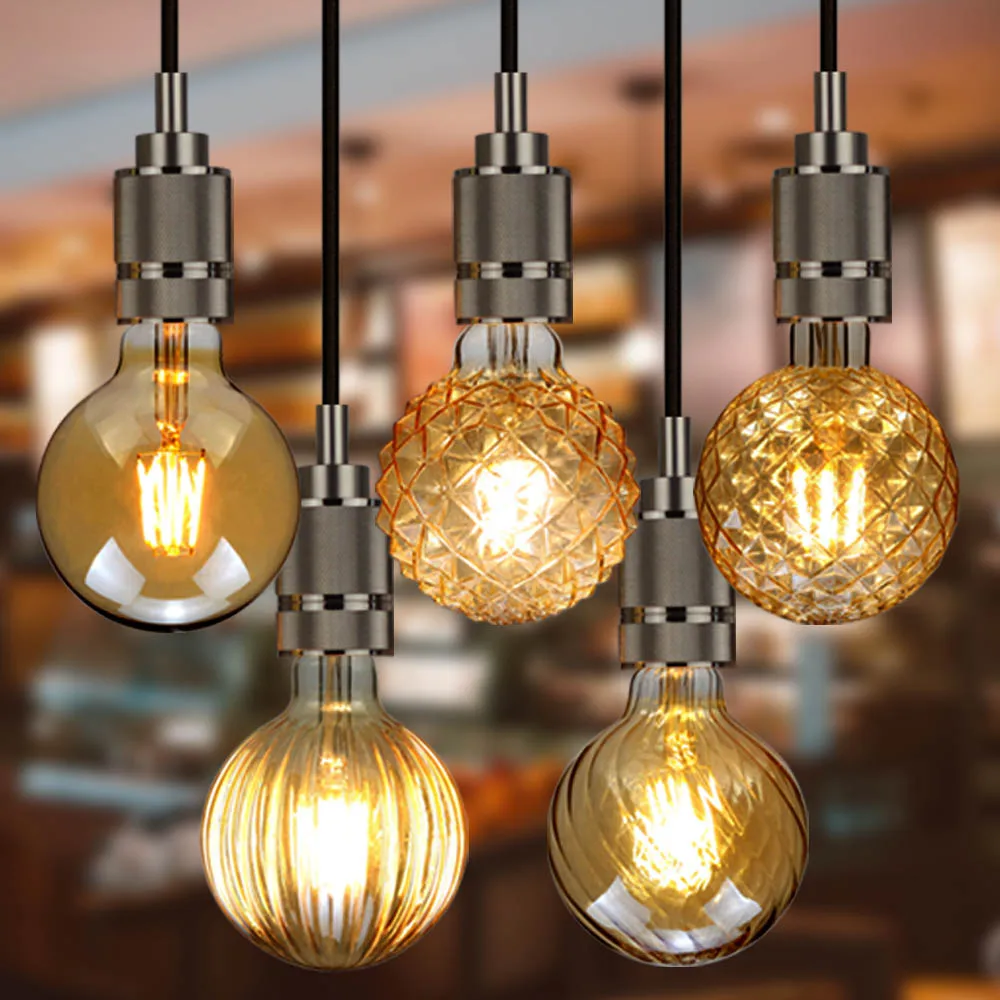 TIANFAN Led Bulbs Vintage Light Bulb 4Watts 220/240V Decorative Light Bulb G95 Crystal Clear Edison Bulb
TIANFAN Led Bulbs Vintage Light Bulb 4Watts 220/240V Decorative Light Bulb G95 Crystal Clear Edison Bulb