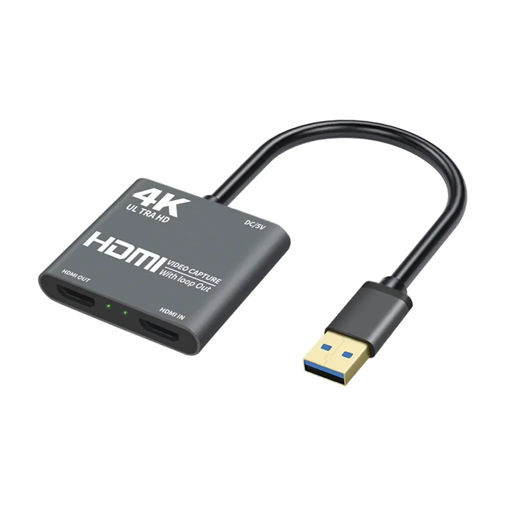 1080P 60fps Video Capture Card 4K Conferencing Audio Multifunction Loop Out HDMI USB3.0 Live Streaming For Gaming Broadcasting
1080P 60fps Video Capture Card 4K Conferencing Audio Multifunction Loop Out HDMI USB3.0 Live Streaming For Gaming Broadcasting
