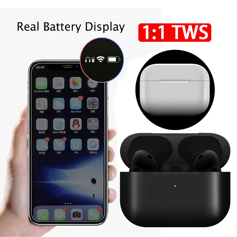 I200000 TWS Earphones Airpoder Touch Control Wireless Bluetooth 5.0 Earbuds Headset Stereo Reduction Detection Earbuds for Phone
I200000 TWS Earphones Airpoder Touch Control Wireless Bluetooth 5.0 Earbuds Headset Stereo Reduction Detection Earbuds for Phone