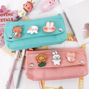 Color Large Capacity Pencil Case Cute Girl Ins Waterproof Pen Box Multifunction Storage Bag Gifts For Kids School Stationery
Color Large Capacity Pencil Case Cute Girl Ins Waterproof Pen Box Multifunction Storage Bag Gifts For Kids School Stationery