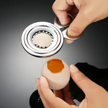Stainless Steel Egg Shell Cutter Clean Egg Shell Opener Peeler Gadget Practical Egg Cut Creative Kitchen Household Useful Tool
Stainless Steel Egg Shell Cutter Clean Egg Shell Opener Peeler Gadget Practical Egg Cut Creative Kitchen Household Useful Tool