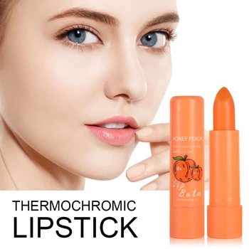 Lips Makeup Natural Temperature Change Color Peach Jelly Lipstick Lasting Moisturizing Sweet Cute Peach Lips Nutritious Lips 1pc
Lips Makeup Natural Temperature Change Color Peach Jelly Lipstick Lasting Moisturizing Sweet Cute Peach Lips Nutritious Lips 1pc