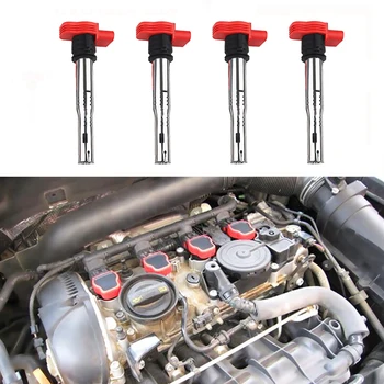 4Pcs Ignition Coil Fit For VW Jetta Golf GTI GLI Passat CC Rabbit For Audi A3/4/5/6 TT Q5/7 S4/5 R8 06E905115 BEF 07K905715F
4Pcs Ignition Coil Fit For VW Jetta Golf GTI GLI Passat CC Rabbit For Audi A3/4/5/6 TT Q5/7 S4/5 R8 06E905115 BEF 07K905715F