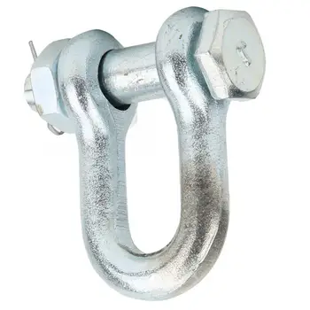 Anchor Shackle Heavy Duty Alloy Steel Galvanized Bow Type with Nut Lifting Machine Parts.
Anchor Shackle Heavy Duty Alloy Steel Galvanized Bow Type with Nut Lifting Machine Parts.