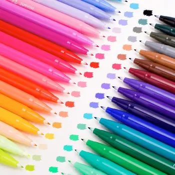 36 Colors Watercolors Brush Marker Pen Drawing Markers Art Supplies Sketching Graffiti Stationery for School Colored Markers Set
36 Colors Watercolors Brush Marker Pen Drawing Markers Art Supplies Sketching Graffiti Stationery for School Colored Markers Set