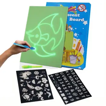 Night Light Drawing Board Glow For Kids Developing Drawing Magic Drawing Pad Board Educational Toys For Children Gift
Night Light Drawing Board Glow For Kids Developing Drawing Magic Drawing Pad Board Educational Toys For Children Gift