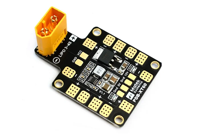 Matek системы PDB XT60 W/ BEC 5V & 12V 2oz медь для радиоуправляемого вертолета FPV квадрокоптера мультикоптера дрона силовой распределительный щит
Matek системы PDB XT60 W/ BEC 5V & 12V 2oz медь для радиоуправляемого вертолета FPV квадрокоптера мультикоптера дрона силовой распределительный щит