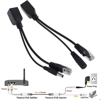 High Precision Temperature Sensor With RJ45 Connector 1 Pair 2 PCS Passive Power Over Ethernet Injector Splitter Cable Kit
High Precision Temperature Sensor With RJ45 Connector 1 Pair 2 PCS Passive Power Over Ethernet Injector Splitter Cable Kit
