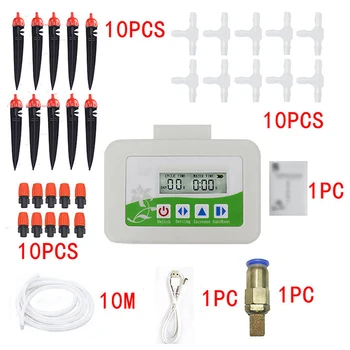 Intelligent The Watering Timer Garden Automatic Watering Micro Automatic Drip Irrigation Kit Houseplants Self Watering System
Intelligent The Watering Timer Garden Automatic Watering Micro Automatic Drip Irrigation Kit Houseplants Self Watering System