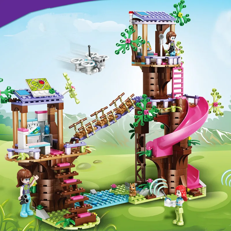 585 Pieces of Jungle Rescue Adventure Tree House Children DIY Educational Puzzle Assembly Building Block Toy Girl Birthday Gift
585 Pieces of Jungle Rescue Adventure Tree House Children DIY Educational Puzzle Assembly Building Block Toy Girl Birthday Gift