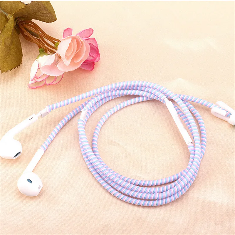 1.4M Multipurpose Colors Wire Cord Rope Protection USB Cable Winder Data Line Protector Earphone Cover Suit Spring Sleeve Twine
1.4M Multipurpose Colors Wire Cord Rope Protection USB Cable Winder Data Line Protector Earphone Cover Suit Spring Sleeve Twine