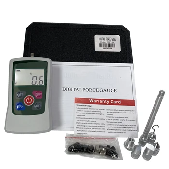 Digital Push Pull Force Gauge Meter Tester with Max 30N 3 Measurement Modes Maximum Load Value 30N 3kg 6.5Lb
Digital Push Pull Force Gauge Meter Tester with Max 30N 3 Measurement Modes Maximum Load Value 30N 3kg 6.5Lb