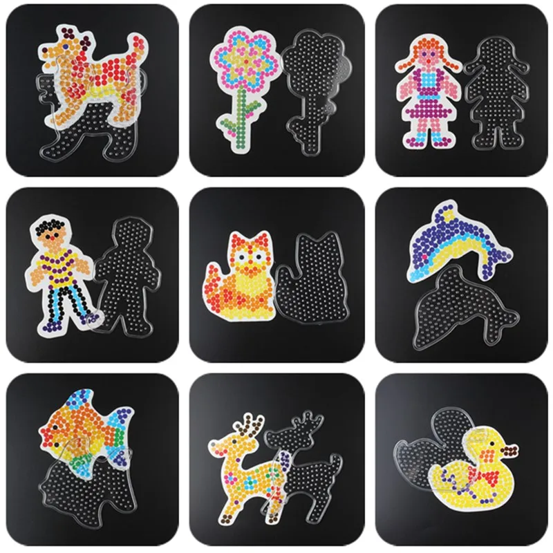 5mm Perler Beads 3D Puzzle Pegboards Patterns Templates for Hama Beads Toy Educational Toys for Children Handmade Art
5mm Perler Beads 3D Puzzle Pegboards Patterns Templates for Hama Beads Toy Educational Toys for Children Handmade Art
