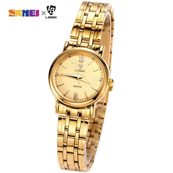 2020 Brand Luxury Golden Watches Quartz Women's Watches High Quality Waterproof For Girl & Ladies Wristwatch reloj mujer L1014
2020 Brand Luxury Golden Watches Quartz Women's Watches High Quality Waterproof For Girl & Ladies Wristwatch reloj mujer L1014