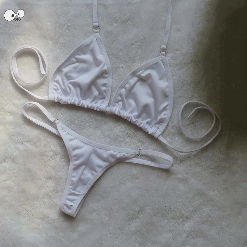 Beachwear Sunbathing Transparent Micro Bikini 2019 Sexy Thong Swimsuit Separate Bikini Set Brazilian Swimwear Mini Bathing Suit
Beachwear Sunbathing Transparent Micro Bikini 2019 Sexy Thong Swimsuit Separate Bikini Set Brazilian Swimwear Mini Bathing Suit