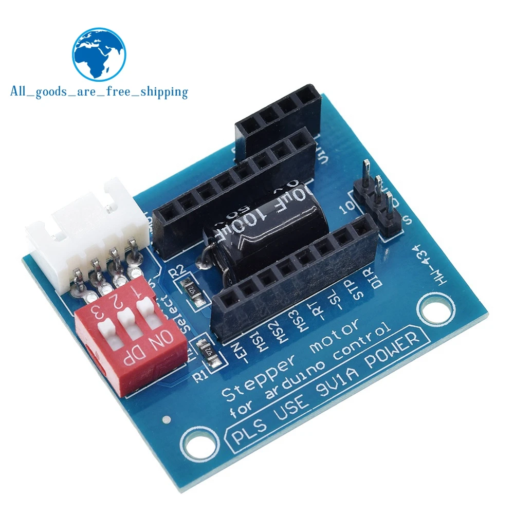 TZT 3D Printer Stepper Motor Driver Control Extension Shield Board For A4988 DRV8825
TZT 3D Printer Stepper Motor Driver Control Extension Shield Board For A4988 DRV8825