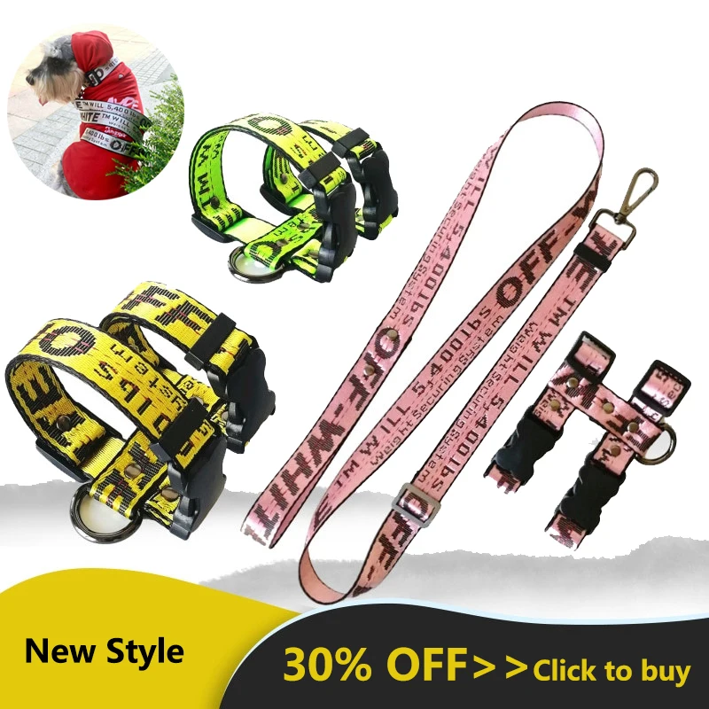 Fashion Pet Dog Collar Harness Leash Puppy Leash Rope Dogs Leash Nylon Rope Collar For Small Medium Large Dogs Off White 5 Color
Fashion Pet Dog Collar Harness Leash Puppy Leash Rope Dogs Leash Nylon Rope Collar For Small Medium Large Dogs Off White 5 Color