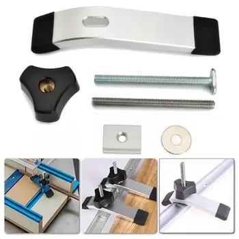 Quick Acting Hold Down Clamp T-slot T-track Clamp Set for DIY Woodworking Tool Metalworking Applications Widely Used
Quick Acting Hold Down Clamp T-slot T-track Clamp Set for DIY Woodworking Tool Metalworking Applications Widely Used