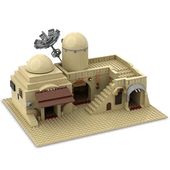 Star Space Wars MOC Tatooine Desert Slums Building Blocks Model City Street View Architecture Bricks for Kids DIY Toys Xmas Gift
Star Space Wars MOC Tatooine Desert Slums Building Blocks Model City Street View Architecture Bricks for Kids DIY Toys Xmas Gift