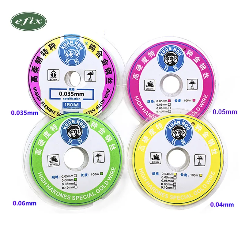 0.035/0.04/0.05/0.06mm LCD Screen Separation High Hardness Special Gold Molybdenum Wire Cutting Line For Mobile Phone Repair LCD
0.035/0.04/0.05/0.06mm LCD Screen Separation High Hardness Special Gold Molybdenum Wire Cutting Line For Mobile Phone Repair LCD