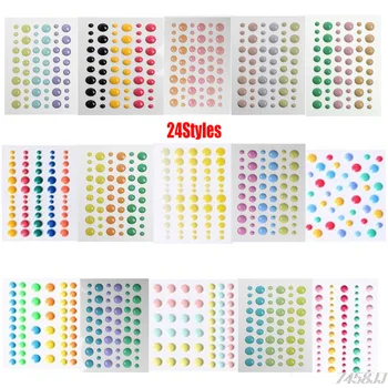 24Styles Enamel Dot Self Adhesive Embellishment Sprinkles Sticker for Cardmaking and Craft Scrapbook DIY Crafts Card Making Deco
24Styles Enamel Dot Self Adhesive Embellishment Sprinkles Sticker for Cardmaking and Craft Scrapbook DIY Crafts Card Making Deco