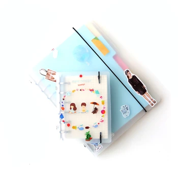 Creative PP Translucent Scrub Shell Binder Notepad Lashing Pocket Portable Notebook
Creative PP Translucent Scrub Shell Binder Notepad Lashing Pocket Portable Notebook