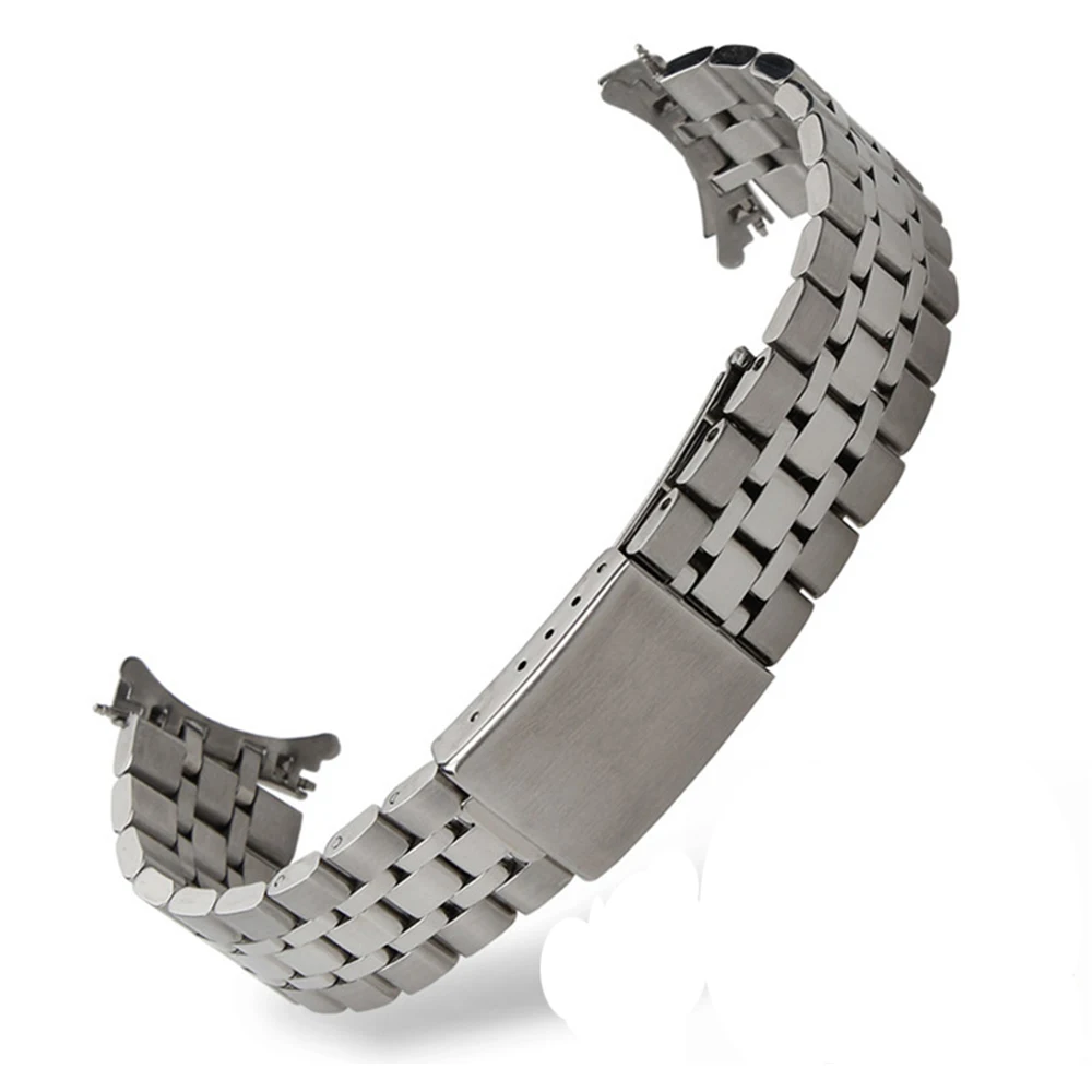 Stainless Steel Watchbands 5 Rows Solid Double Push Button Fold Watch Buckle Butterfly Deployment Clasp Watch Strap WB123
Stainless Steel Watchbands 5 Rows Solid Double Push Button Fold Watch Buckle Butterfly Deployment Clasp Watch Strap WB123