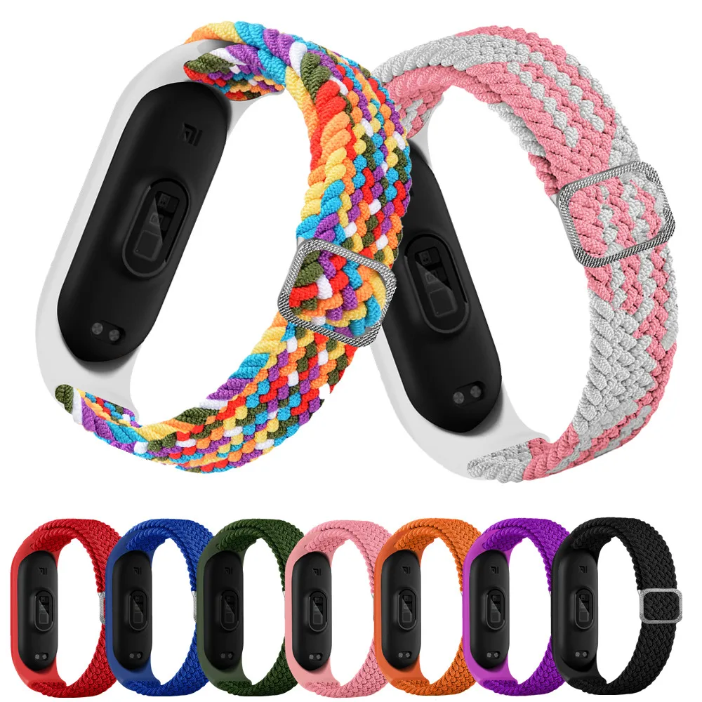 Нейлоновый ремешок для Xiaomi Mi band 6, 4, 3, 5, браслет, спортивный дышащий браслет для Mi band 5, 6, 4, 3, сменный ремешок
Нейлоновый ремешок для Xiaomi Mi band 6, 4, 3, 5, браслет, спортивный дышащий браслет для Mi band 5, 6, 4, 3, сменный ремешок