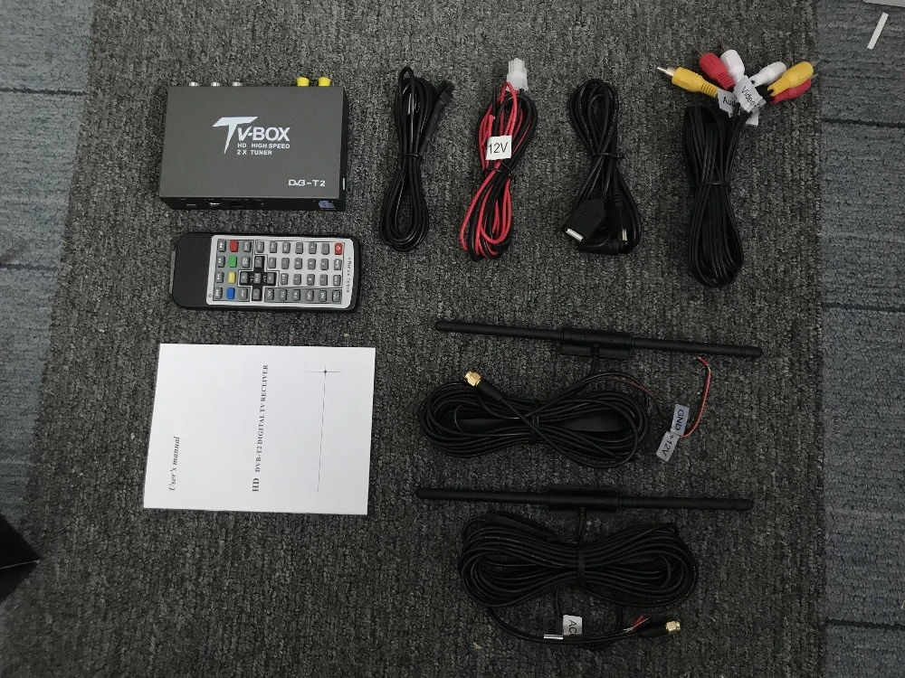 Автомобильный монитор HD-DVB-T box / HD-DVB-T2 HD-DVB-T2(H.265) ISDB-T TV BOX подходит только для нашего