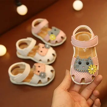 Baby Girls Shoes Floral Princess Sandals Cartoon Flat Non-Slip Soft Sole Sneakers Newborn Infant Shoes
Baby Girls Shoes Floral Princess Sandals Cartoon Flat Non-Slip Soft Sole Sneakers Newborn Infant Shoes