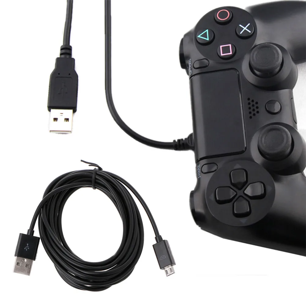 Hot Selling USB Charge Long 3 Meter Micro Charging Power Cable For PS4 for Controllers
Hot Selling USB Charge Long 3 Meter Micro Charging Power Cable For PS4 for Controllers