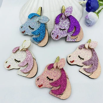 5pcs/lot Handmade unicorn Appliques Felt Patches for Crafts Clothing DIY Scrapbooking Accessories C21
5pcs/lot Handmade unicorn Appliques Felt Patches for Crafts Clothing DIY Scrapbooking Accessories C21