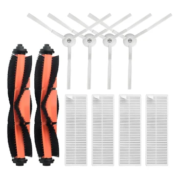 10pcs Replacements Robot Vacuum Part Pack of Main Brushes*2 Side Brushes*4 HEPA Filters*4 for Xiaomi Mijia G1 Vacuum Cleaner
10pcs Replacements Robot Vacuum Part Pack of Main Brushes*2 Side Brushes*4 HEPA Filters*4 for Xiaomi Mijia G1 Vacuum Cleaner
