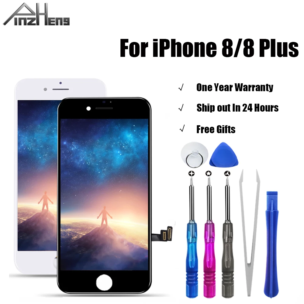 PINZHENG AAAA Quality LCD Screen For iPhone 8 Plus Screen Touch Display LCD Digitizer For iPhone 8 Screen LCDS Replacement
PINZHENG AAAA Quality LCD Screen For iPhone 8 Plus Screen Touch Display LCD Digitizer For iPhone 8 Screen LCDS Replacement