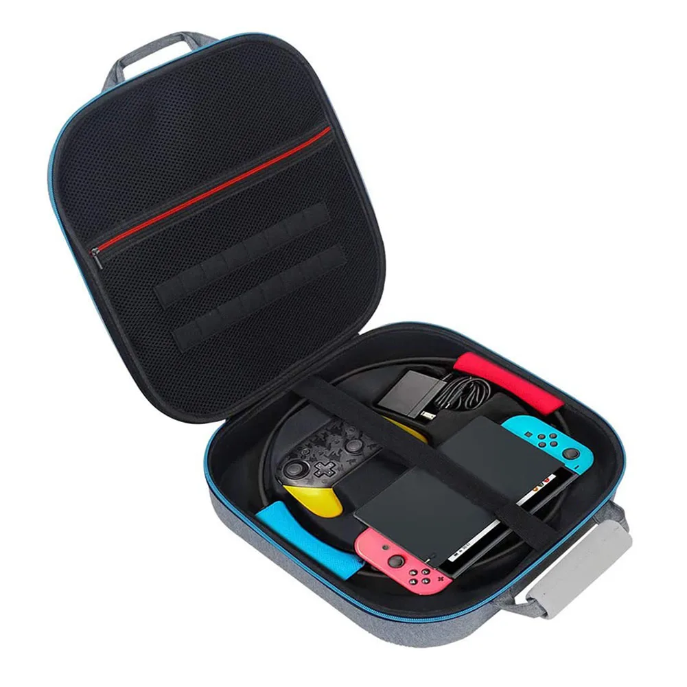 Waterproof Portable Storage Bag Ring Fit Adventure Carrying Case Multi-Compartment for Nitendo switch NS Console Accessories
Waterproof Portable Storage Bag Ring Fit Adventure Carrying Case Multi-Compartment for Nitendo switch NS Console Accessories