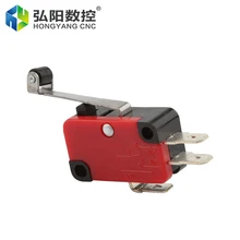 CNC Machine Tool Mechanical Micro-Motion Limit Switch Silver Contact Instantaneous Self-Reset Hinge Lever Roller Snap-Action 16A
CNC Machine Tool Mechanical Micro-Motion Limit Switch Silver Contact Instantaneous Self-Reset Hinge Lever Roller Snap-Action 16A