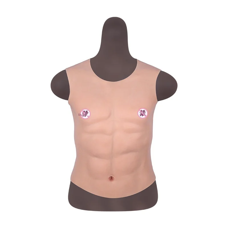 Silicone Muscle Vest Simulation Men's Chest Muscle Top Realistic Skin and Touch Unisex Muscle Vest Halloween Dress Up Man
Silicone Muscle Vest Simulation Men's Chest Muscle Top Realistic Skin and Touch Unisex Muscle Vest Halloween Dress Up Man