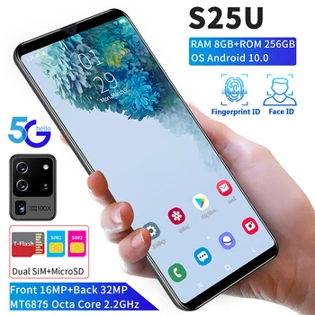 Global Version S25U Phone 6.3" 2K Display Double SIM Card 8GB RAM 256GB ROM 4800mAh Android 9.0 Snapdragon 855 Mobile Phone
Global Version S25U Phone 6.3" 2K Display Double SIM Card 8GB RAM 256GB ROM 4800mAh Android 9.0 Snapdragon 855 Mobile Phone