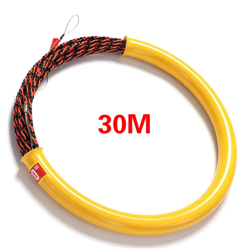 Electrician Threading Device 5mm Cable Wire Puller Rodder Conduit Snake Cable Installation Tool Fish Tape 30M Long
Electrician Threading Device 5mm Cable Wire Puller Rodder Conduit Snake Cable Installation Tool Fish Tape 30M Long