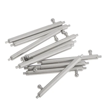 10pcs Silver Quick Release Spring Bars 14mm-26mm Watch Band Pins Lug Bar Replacement Stainless Steel
10pcs Silver Quick Release Spring Bars 14mm-26mm Watch Band Pins Lug Bar Replacement Stainless Steel