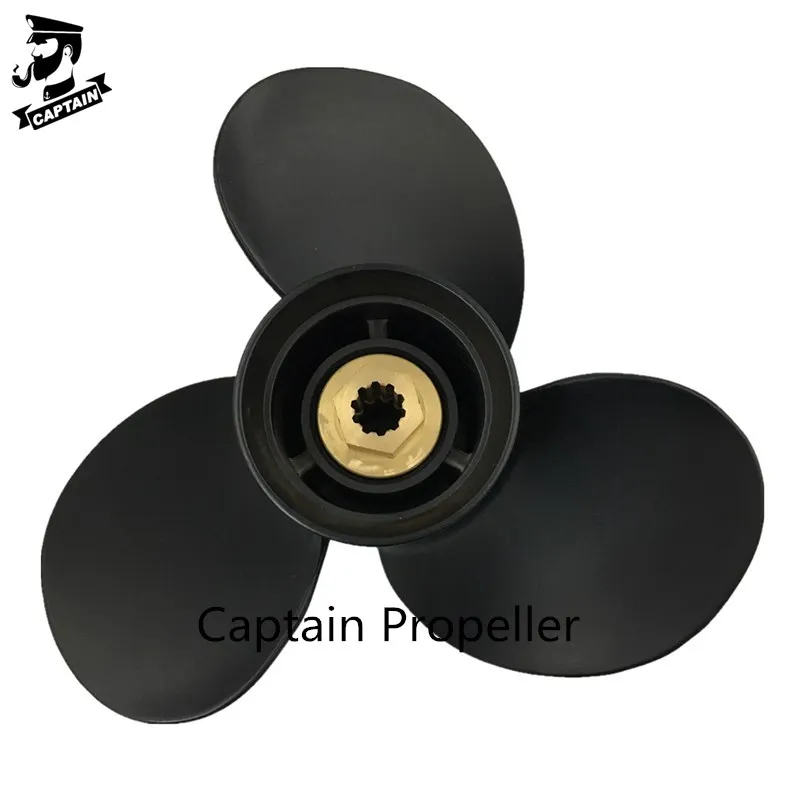 CAPTAIN Propeller 10.25x13 Fit Mercury Outboard Engines 25-30HP Aluminum 10 Tooth Spline
CAPTAIN Propeller 10.25x13 Fit Mercury Outboard Engines 25-30HP Aluminum 10 Tooth Spline