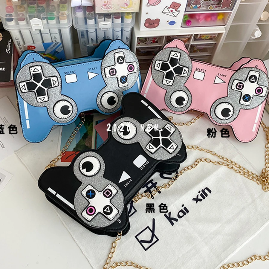Cute Video Game Controller Design Women Crossbody Bag Personality Cartoon Chain Shoulder Bags for Women 2020 Harajuku Bag Girls
Cute Video Game Controller Design Women Crossbody Bag Personality Cartoon Chain Shoulder Bags for Women 2020 Harajuku Bag Girls