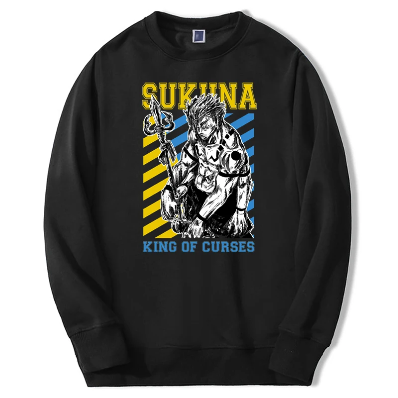 2021 Ryomen Sukuna Autumn Winter Mens Fleece Warm Hoodie Anime Jujutsu Kaisen Sweatshirts Fashion Streetwear Men Warm Top
2021 Ryomen Sukuna Autumn Winter Mens Fleece Warm Hoodie Anime Jujutsu Kaisen Sweatshirts Fashion Streetwear Men Warm Top