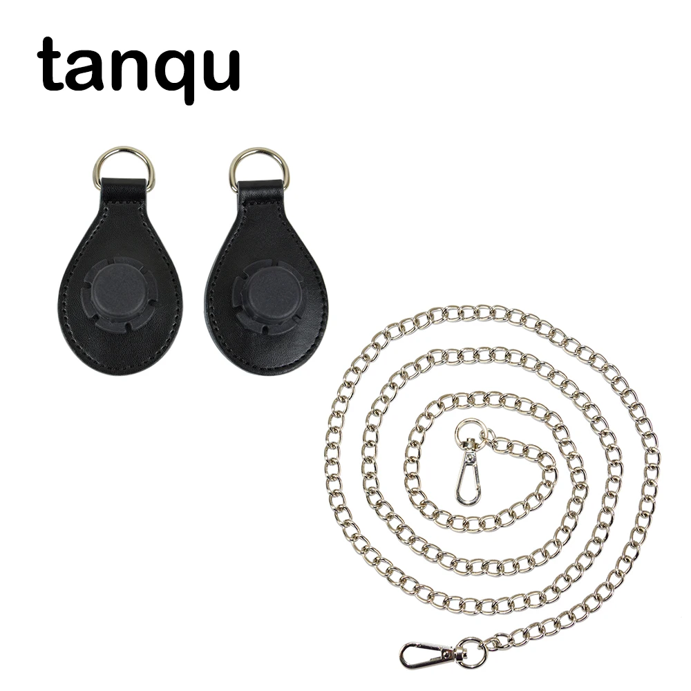 tanqu Silvery Shoulder Metal Chain Strap for Obag O basket PU Drop Shape Attachment Combination Handle | Багаж и сумки