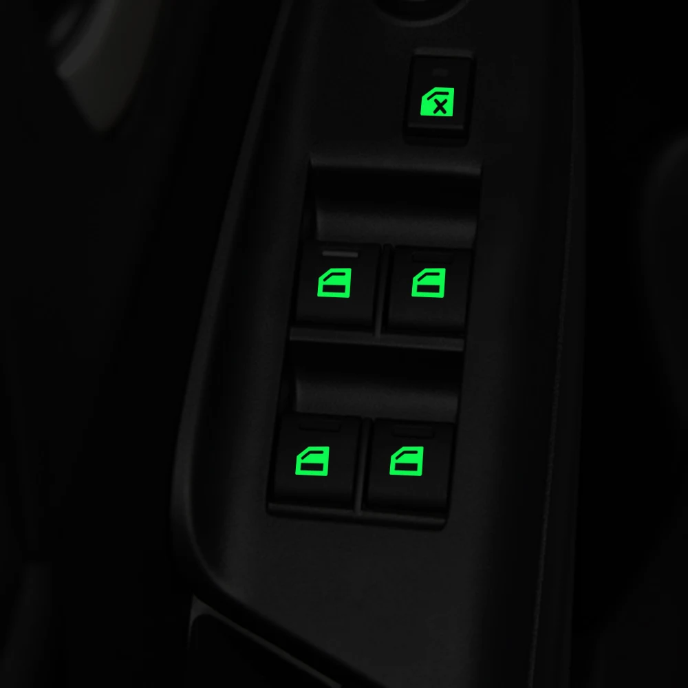 Кнопка переключения стекла автомобиля световая наклейка для nissan x trail qashqai cruze Chevy